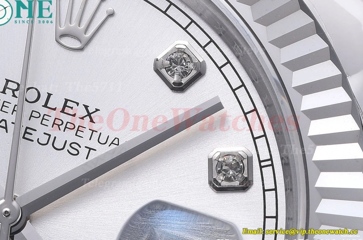 SS SS 126334 A3235 Datejust Silver EWEF Dia 41MM 0114